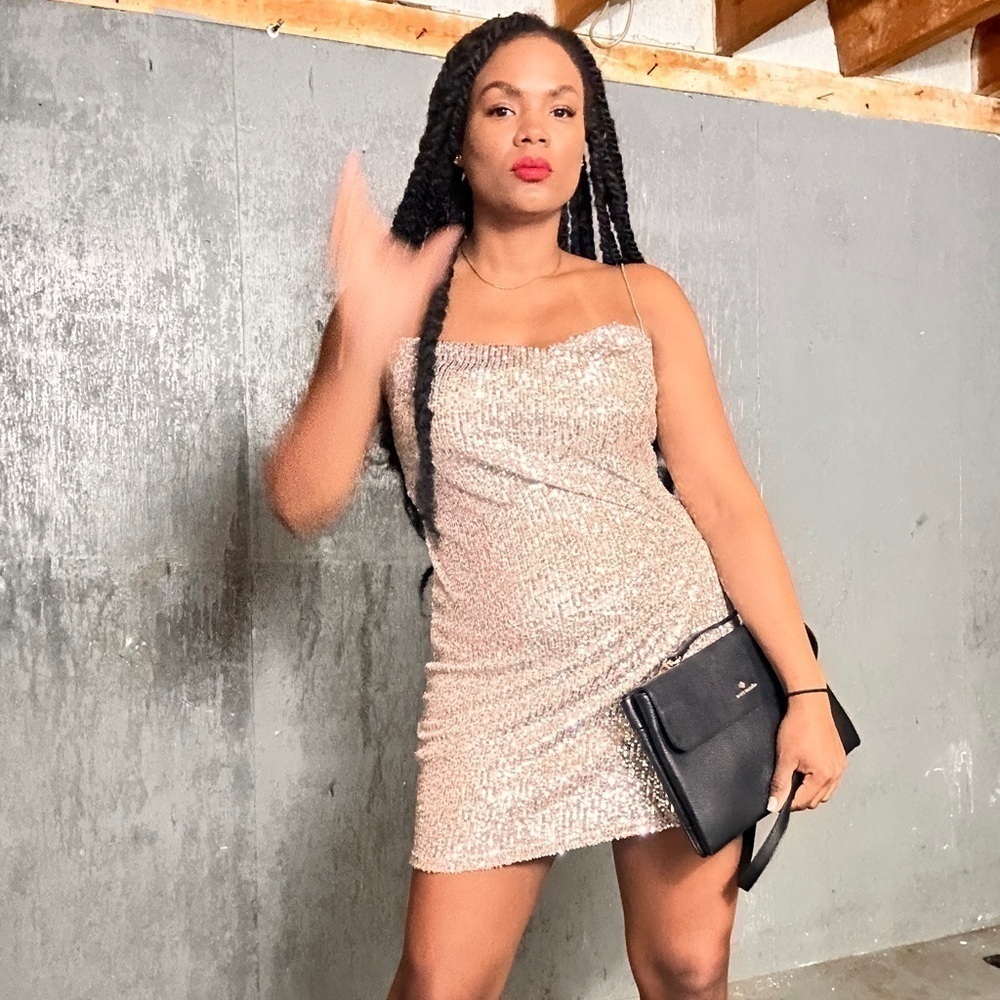 Topshop sequin Party Dress, 8